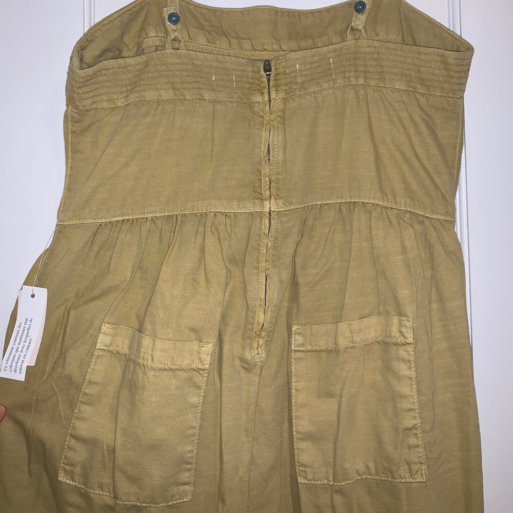 Anthropologie Soft Linen Jumpsuit/Pantsuit - Picture 5 of 9